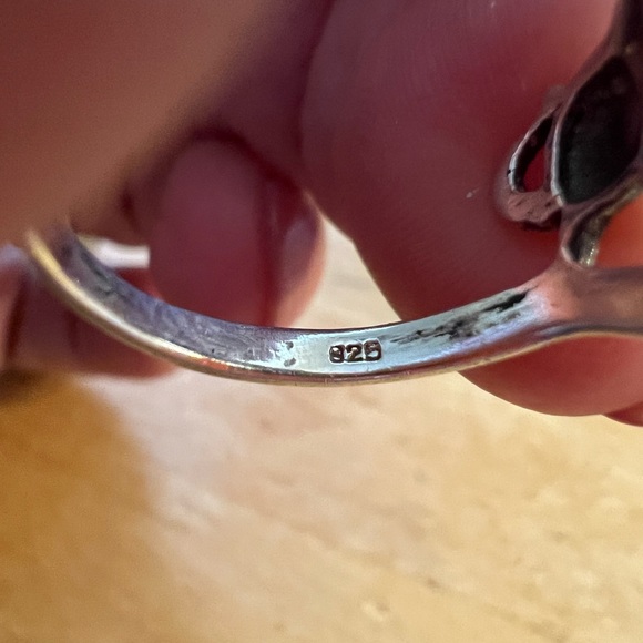 Cute  dainty Sterling Silver elephant ring  trunk up! -  Good luck ring - Picture 2 of 4